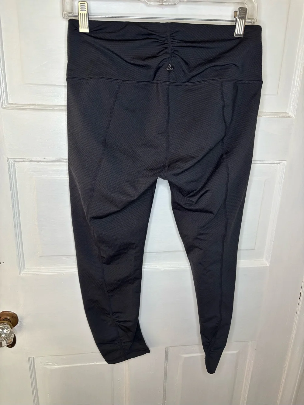 Prana Misty Capri Leggings in Charcoal